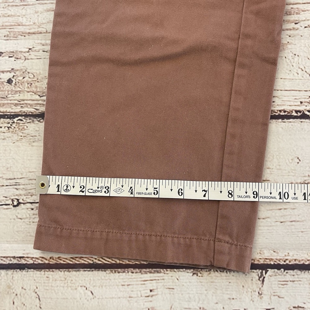 Sunday Best Jaden Pants In Salmon Summer Size‎ 8 100% Organic Cotton Inseam 29" - Picture 4 of 11